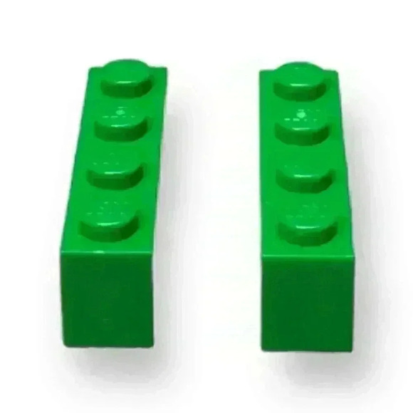 Lego Toy Story Western Train Chase 7597 3010pb119 Green Brick 1 x 4 Yellow '1' - Picture 4 of 5